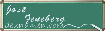 José Feneberg Visitenkarte
